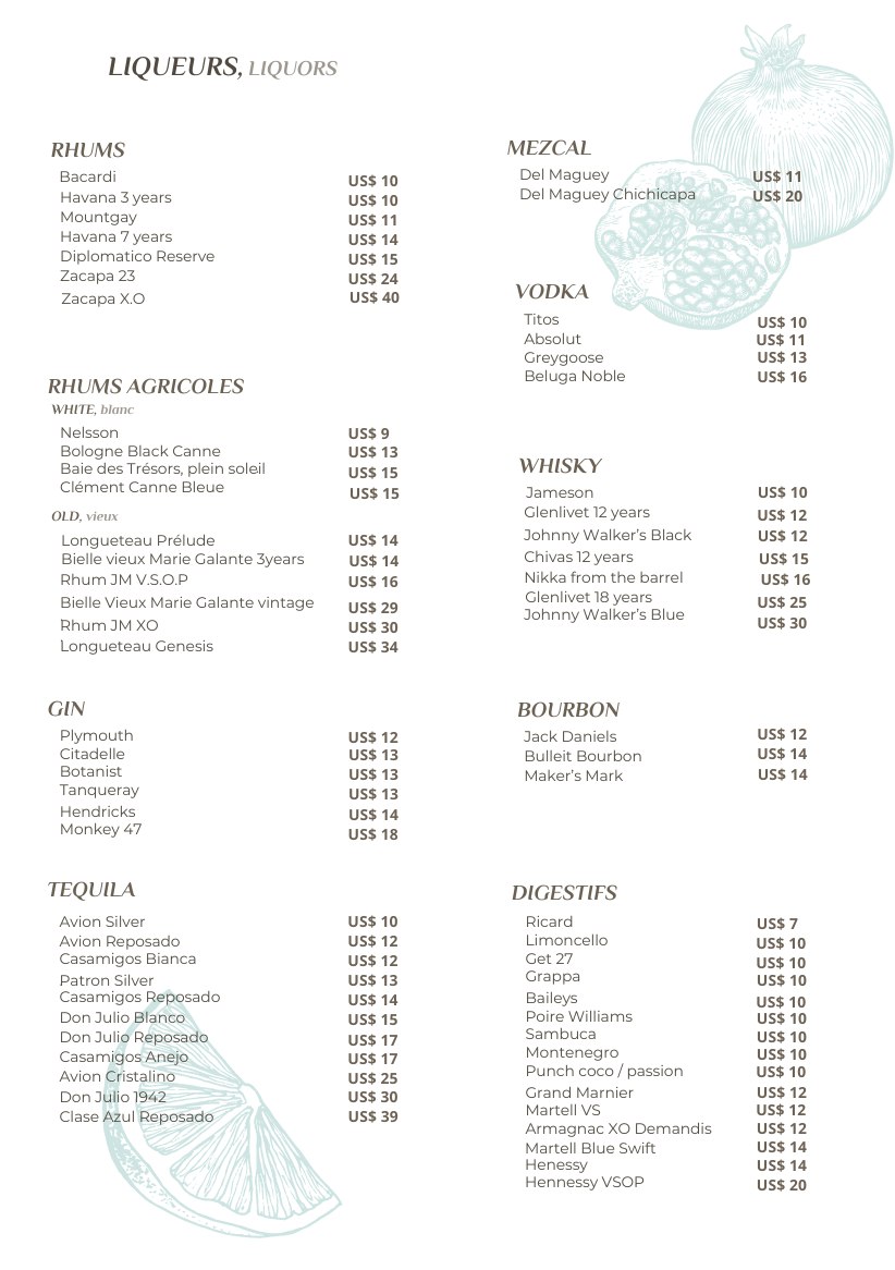 Plage menu page 7